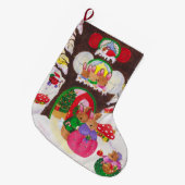 ウッドランドクリスマスストッキング ラージクリスマスストッキング (正面 (吊り時))