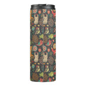 ウッドランドクリッターズコテージコアフォークアート タンブラー (裏面)