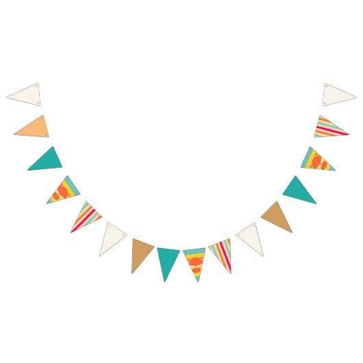 ウッドランドクリーチャーキツネフラグパーティーバナー バンティングフラッグ (全)