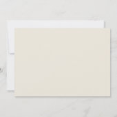 ウッドランドクリーチャー秋秋の赤ちゃんシャワー – 女の子 招待状 (裏面)