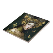 ウッドランドグリーンフェアリーファンタジー タイル (側面)