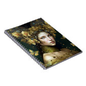 ウッドランドグリーンフェアリーファンタジー ノートブック (右側)