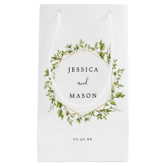 ウッドランドグリーンリーホテル結婚ズ抱き枕 スモールペーパーバッグ (正面)