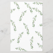 ウッドランドグリーンリー動物ベビーの予測とアドバイス (裏面)