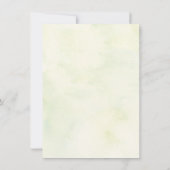 ウッドランドグリーンリー結婚式招待状 招待状 (裏面)