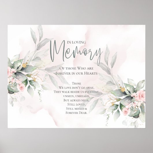 ウッドランドグリーン赤面ピンク結婚ローズ記念館 ポスター (正面)