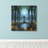 ウッドランドグレン2 キャンバスプリント (インサイチュ (ウッドフロア))