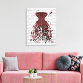 ウッドランドコルセット キャンバスプリント (インサイチュ (リビング))