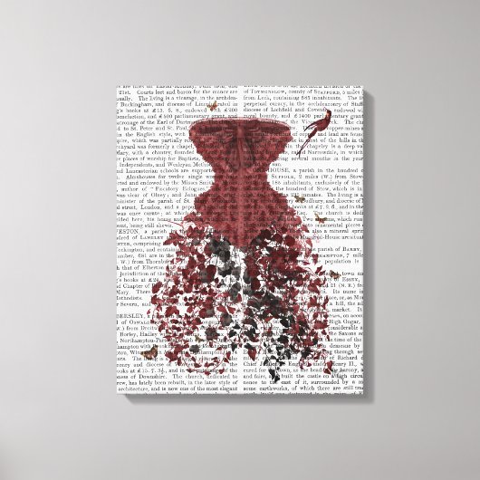 ウッドランドコルセット キャンバスプリント (正面)