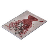 ウッドランドコルセット ノートブック (左側)