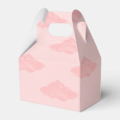 ウッドランドサファリ動物ガールベビーシャワー フェイバーボックス (裏面サイド)