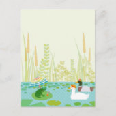 ウッドランドサマーレイクアニマルズバケーションパーティー 案内ポストカード (正面)