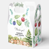 ウッドランドサマー男の赤ちゃんシャワー フェイバーボックス (オープン)