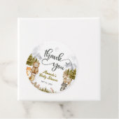 ウッドランドサンキューフォレスト動物ベビーシャワー フェイバータグ (インサイチュ)