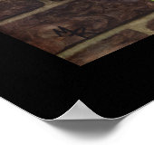 ウッドランドサンフラワーアートプリント ポスター (角)