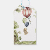 ウッドランドサーカス |赤ちゃんシャワーありがとう ギフトタグ (裏面)