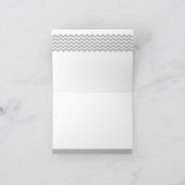 『ウッドランドシカの赤ちゃんシャワー』 サンキューカード (内部)