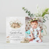 ウッドランドシカ |フォレストの誕生日パーティーの招待 (スタンド正面)