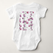 ウッドランドシカ ベビーボディスーツ (裏面)