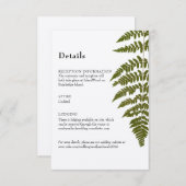 ウッドランドシダ詳細エンクロージャカード エンクロージャーカード (正面/裏面)