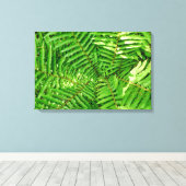 ウッドランドシダ キャンバスプリント (インサイチュ (ウッドフロア))