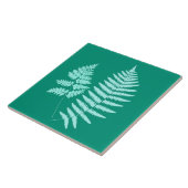 ウッドランドシダ、ターコイズとアクア タイル (側面)