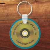 ウッドランドシニアセンターコンピュータークラブ キーホルダー (正面)