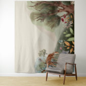 ウッドランドシーンタペストリー タペストリー