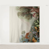 ウッドランドシーンタペストリー タペストリー