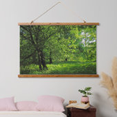 ウッドランドシーン。カーディフ・ブラックワイア・ウッズ 吊り下げ型タペストリー (寝室)