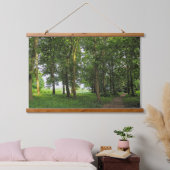 ウッドランドシーン。カーディフ・ブラックワイア・ウッズ 吊り下げ型タペストリー (寝室)