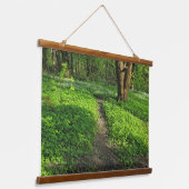 ウッドランドシーン。カーディフ・ブラックワイア・ウッズ 吊り下げ型タペストリー (傾斜あり)