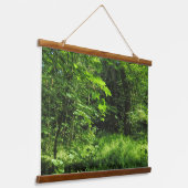 ウッドランドシーン 吊り下げ型タペストリー (傾斜あり)