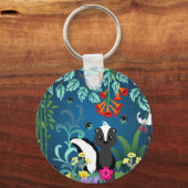 ウッドランドスカンク キーホルダー (正面)