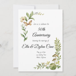 ウッドランドスタイル50周年記念 招待状