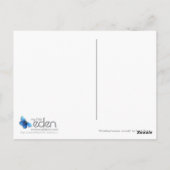 ウッドランドストリームのカスケード ポストカード (裏面)