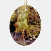 ウッドランドストリーム セラミックオーナメント (右)