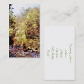 ウッドランドストリーム 名刺 (正面/裏面)