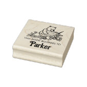 ウッドランドストーリーブックベアベビーブックスタンプ ラバースタンプ (スタンプ)