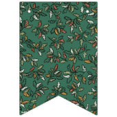 ウッドランドストーリーブック紅葉ベビーシャワー バンティングフラッグ (第1の旗)