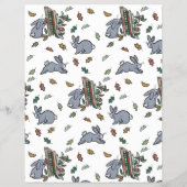 ウッドランドストーリーブックABCsベビーシャワーパーティーゲーム チラシ (裏面)