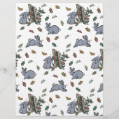 ウッドランドストーリーブックABCsベビーシャワーパーティーゲーム チラシ (裏面)