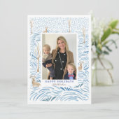 ウッドランドスノーフォールホリデー シーズンカード (スタンド正面)