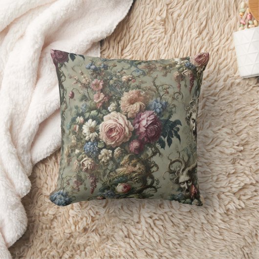 ウッドランドスペクター – ゴシックビクトリアン体 クッション (ブランケット)