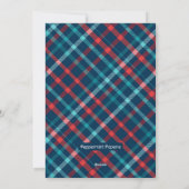 ウッドランドチップムンク明るいクリスマス素朴の森 シーズンカード (裏面)