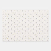 ウッドランドツリーアンドスターズ ラッピングペーパーシート (正面2)