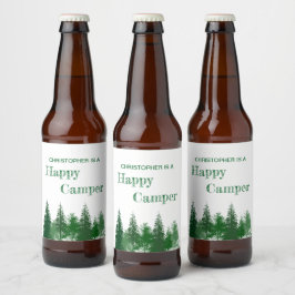 ウッドランドツリーズ誕生日 ビールラベル