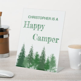 ウッドランドツリーズ誕生日 台座サイン