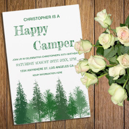 ウッドランドツリーズ誕生日 招待状