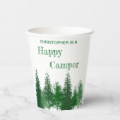 ウッドランドツリーズ誕生日 紙コップ (正面)